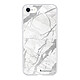 LaCoqueFrançaise Coque iPhone 7/8/ iPhone SE 2020 360 intégrale transparente Motif Marbre gris Tendance Coque iPhone 7/8/ iPhone SE 2020 360 intégrale transparente Marbre gris Tendance