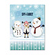Spy x Family - Couverture Snowman and Anya 117 x 152 cm Couverture Spy x Family, modèle Snowman and Anya 117 x 152 cm.