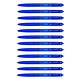 PILOT Stylo Bille Rétractable SUPER GRIP G Pointe moyenne Bleu x 12 Stylo à bille