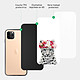 Acheter Evetane Coque en verre trempé iPhone 11 Pro Leopard Couronne