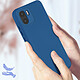 Acheter Avizar Coque pour Xiaomi Redmi A1 et A2 Silicone Semi-rigide Finition Soft-touch Fine  bleu