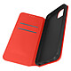 Avizar Housse pour Wiko T10 Clapet Porte-carte Support Vidéo  rouge Étui de protection spécifiquement conçu pour votre Wiko T10