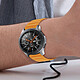 Acheter Avizar Bracelet pour Honor Magic Watch / GS3 Silicone Souple Attache Magnétique Orange