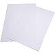 APLI Etui de 8 feuilles A4 papier magnétique 640g Jet d'encre Blanc Papier blanc