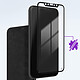 Force Glass Verre Incassable pour iPhone XR et iPhone 11 Dureté 9H+ Garantie à vie  Noir pas cher