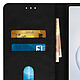 Avizar Étui Galaxy Note 10 Plus Housse Intégrale Porte-cartes Fonction Support noir pas cher