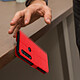 Avizar Housse Motorola Moto G8 Plus Porte-carte Fonction Support Vintage rouge pas cher
