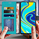 Avis Avizar Housse Xiaomi Redmi Note 9S / 9 Pro / 9 Pro Max Étui Folio Support Vintage Bleu
