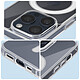 Avizar Coque MagSafe pour iPhone 15 Pro Max Rigide  Transparent pas cher