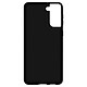 Avizar Coque Samsung Galaxy S21 Souple Flexible Antichoc Finition Mat Noir Coque de protection spécialement conçue pour le Samsung Galaxy S21