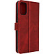 Avizar Étui pour Nokia C32 Clapet Portefeuille Support Vidéo Dragonne  Rouge - Un étui folio spécialement conçu pour le Nokia C32
