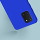 Avis Avizar Coque Samsung Galaxy Note 10 Lite Silicone Semi-rigide Finition Soft Touch Bleu