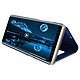 Acheter Avizar Housse Galaxy Note 8 Etui folio Miroir Fonction Stand Protection - bleu