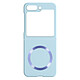 Avizar Coque MagSafe pour Samsung Galaxy Z Flip 5 Rigide Design Fin  Bleu Clair Coque MagSafe bleu clair conçue pour optimiser l'utilisation du Samsung Galaxy Z Flip 5
