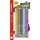 STABILO Pack 10 crayons graphite pencil 160 bout gomme HB - 5 coloris assortis Crayon