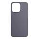 Moxie Coque pour iPhone 14 Pro Max Hybride Semi-rigide Fine Légère Intérieur Doux  gris lavande - Coque de protection pour Apple iPhone 14 Pro Max, Collection BeFluo de Moxie