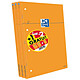 OXFORD Lot de 3 Bloc-Notes Agrafés Format A4+ 160 Pages Petits Carreaux Perforées Bloc-note