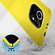 Avis Avizar Coque pour Xiaomi Mi 11 5G Silicone Semi-rigide Finition Soft Touch Fine Jaune