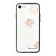 LaCoqueFrançaise Coque iPhone 7/8/ iPhone SE 2020/ 2022 Coque Soft Touch Glossy Fleurs Blanches Design Coque iPhone 7/8/ iPhone SE 2020/ 2022 Coque Soft Touch Glossy Fleurs Blanches Design