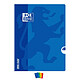 OXFORD Cahier OPENFLEX broché 24x32cm 192 pages grands carreaux 90g coloris aléatoire Cahier