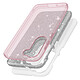 Avis Avizar Coque Paillette pour Samsung Galaxy S23 Hybride Semi-rigide  rose