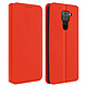 Avizar Housse Xiaomi Redmi Note 9 Étui Folio Portefeuille Fonction Support rouge Housse de protection intégrale spécialement conçue pour Xiaomi Redmi Note 9