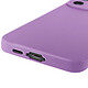 Acheter Avizar Coque pour Samsung Galaxy S24 FE Silicone Mat Bloc Caméra Protégé Violet