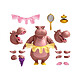 Fantasia - Figurine Disney Ultimates Hyacinth Hippo 18 cm Figurine Disney Fantasia Ultimates Hyacinth Hippo 18 cm.