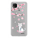 Evetane Coque Xiaomi Redmi 9C 360 intégrale transparente Motif Chat et Fleurs Tendance Coque Xiaomi Redmi 9C 360 intégrale transparente Chat et Fleurs Tendance