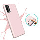 Avis Evetane Coque Xiaomi Redmi 9T Silicone liquide Rose Housse Anti-Chocs Souple Toucher Doux