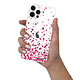 Evetane Coque iPhone 12/12 Pro 360 intégrale transparente Motif Confettis De Coeur Tendance pas cher