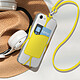 Acheter Avizar Coque Cordon Universelle pour Smartphone avec Porte-carte  Jaune