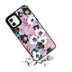 Avis LaCoqueFrançaise Coque iPhone 12 Mini miroir Fleurs parme Design