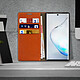 Avis Avizar Étui Galaxy Note 10 Folio Cuir Véritable Porte cartes Support Vidéo Camel