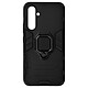 Avizar Coque pour Samsung Galaxy A54 5G Hybride Antichoc Bague Métallique Support  noir Coque Ring spécialement conçue pour votre Samsung Galaxy A54 5G