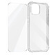 Avizar Coque pour iPhone 15 Plus Coins Renforcés Antichoc + Verre Trempé 9H Transparent Pack de protection intégral 360° spécialement conçu pour iPhone 15 Plus