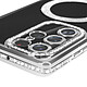 Avis Avizar Coque Diamant pour Samsung Galaxy S22 Ultra MagSafe Contour Strass Argent