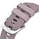 Avis Avizar Bracelet pour Honor Magic Watch 2 46mm Silicone Texturé Gris Lavande