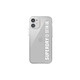 Superdry Coque pour Apple iPhone 12 Mini Collection Snap Case Clear en TPU Blanc Assurant une protection efficace contre les chocs et les rayures, et les chutes d'une hauteur de 1m50