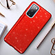 Avis Avizar Coque Samsung Galaxy S20 FE Paillette Amovible Silicone Semi-rigide rouge