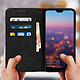 Acheter Avizar Etui folio Noir pour Huawei P20 Pro