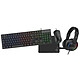 Subsonic - Pack d'accessoires gamer pour PC - Clavier AZERTY - Souris - Casque gaming - tapis de souris Un pack PC économique pour les amateurs de eSport qui recherchent un kit complet pour se lancer dans la compétition !Caractéristiques clés: Clavier g