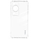 Avizar Coque pour Huawei P60 Pro Silicone Flexible Coins Bumper  Transparent Une coque de protection spécialement conçue pour Huawei P60 Pro