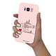 LaCoqueFrançaise Coque Samsung Galaxy S8 Silicone Liquide Douce rose pâle J'aime Marseille pas cher