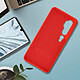 Acheter Avizar Coque Xiaomi Mi Note 10 / Note 10 Pro Semi-rigide Finition Soft Touch Rouge