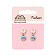 Avis Pusheen - Boucles d'oreilles Drop Pink Bows