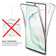 Acheter Evetane Coque Samsung Galaxy Note 10 360° intégrale protection avant arrière silicone transparente Motif