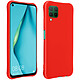 Avizar Coque Huawei P40 Lite Protection Silicone Gel Flexible Coins Bumper Rouge Coque de protection spécialement conçue pour Huawei P40 Lite.