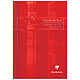 CLAIREFONTAINE Agenda de bord brochure souple 21x29,7 144p 48 cases par semaine Cahier