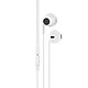 Metronic 480121 - Ecouteurs intra auriculaire avec micro 1,2 m - blanc Ecouteurs intra auriculaire avec micro 1,2 m - blanc